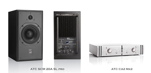 ATC SCM 20P SL Pro & ATC CA2 Mk2 preamplifier